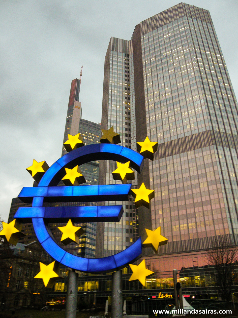 Eurotower, la meca de la economía europea