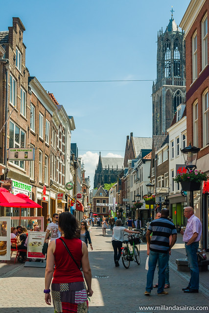Por el centro de Utrecht