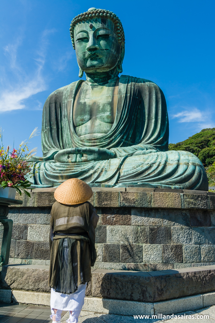 Daibutsu, buda del templo Kōtoku-in, en Kamakura