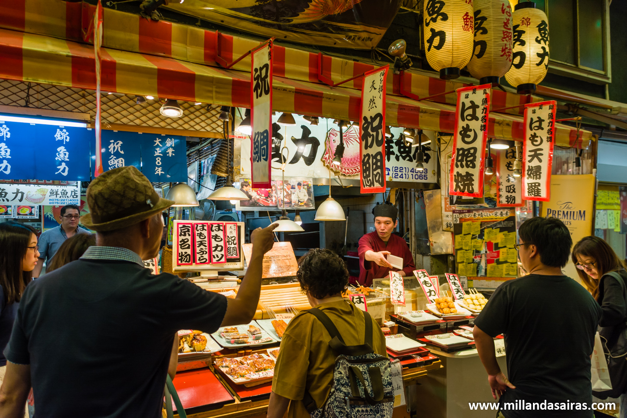 Mercado de Nishiki, Kyoto