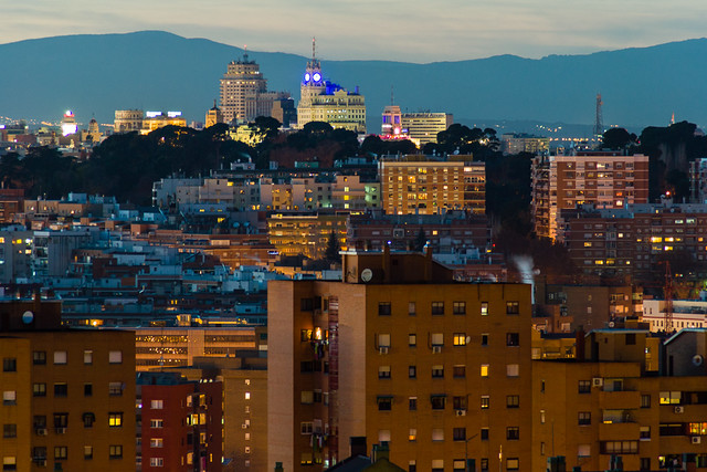 Vistas de Madrid desde el cerro del Tío Pío