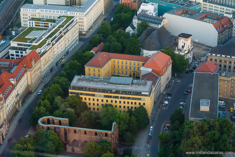 Vistas de Berlín desde la Fernsehturm (torre de TV)